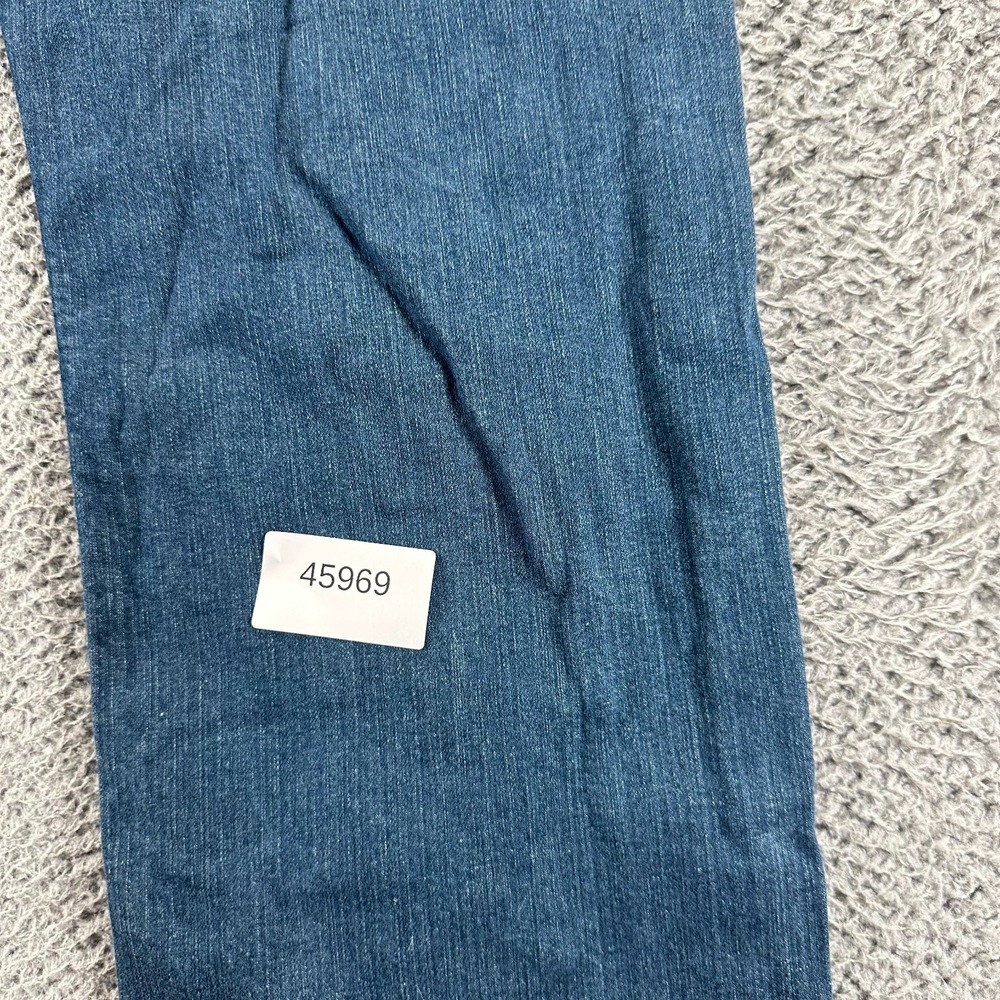 Levi's 514 Jeans Mens 38x30 Blue Cotton Denim Straight Workwear Faded Stretch - Picture 9 of 9